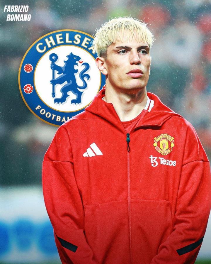 只去切尔西！罗马诺：过去48小时内，加纳乔再次拒绝沙特球队报价